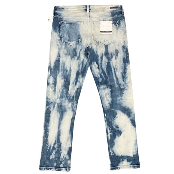 Anthropologie Pilcro Tie Dye High Rise Slim Boyfriend Jean NWT size 28 - Picture 2 of 4